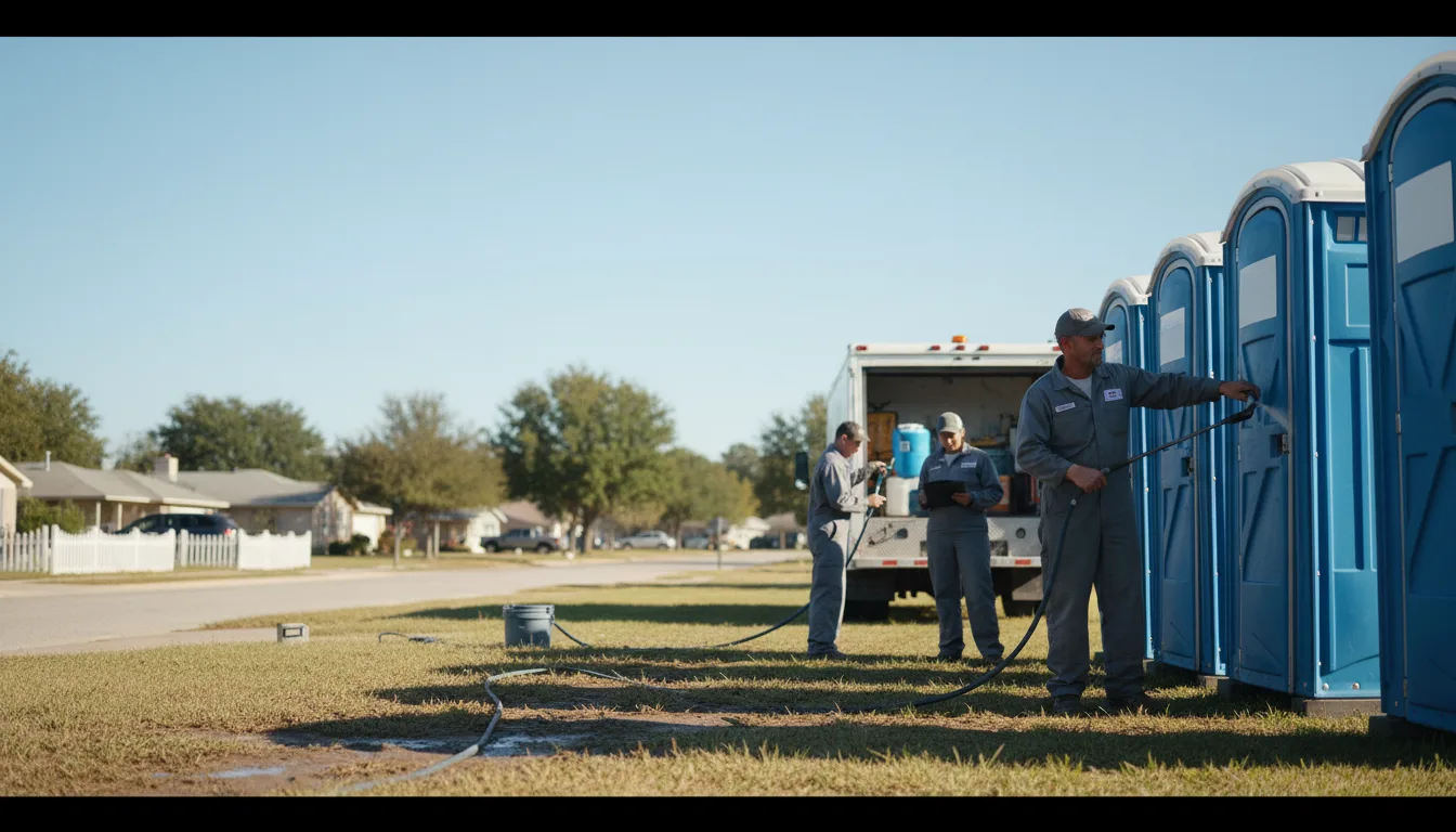 Long-Term Portable Toilet Rental in Donahue, IA near me